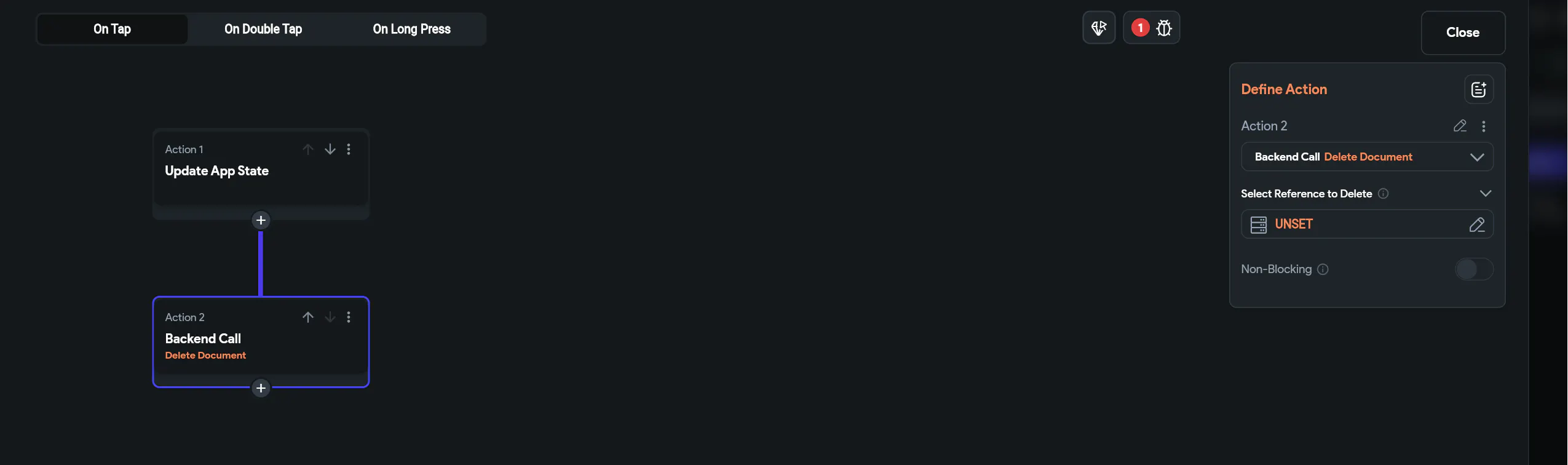 Cannot choose collection to delete document
