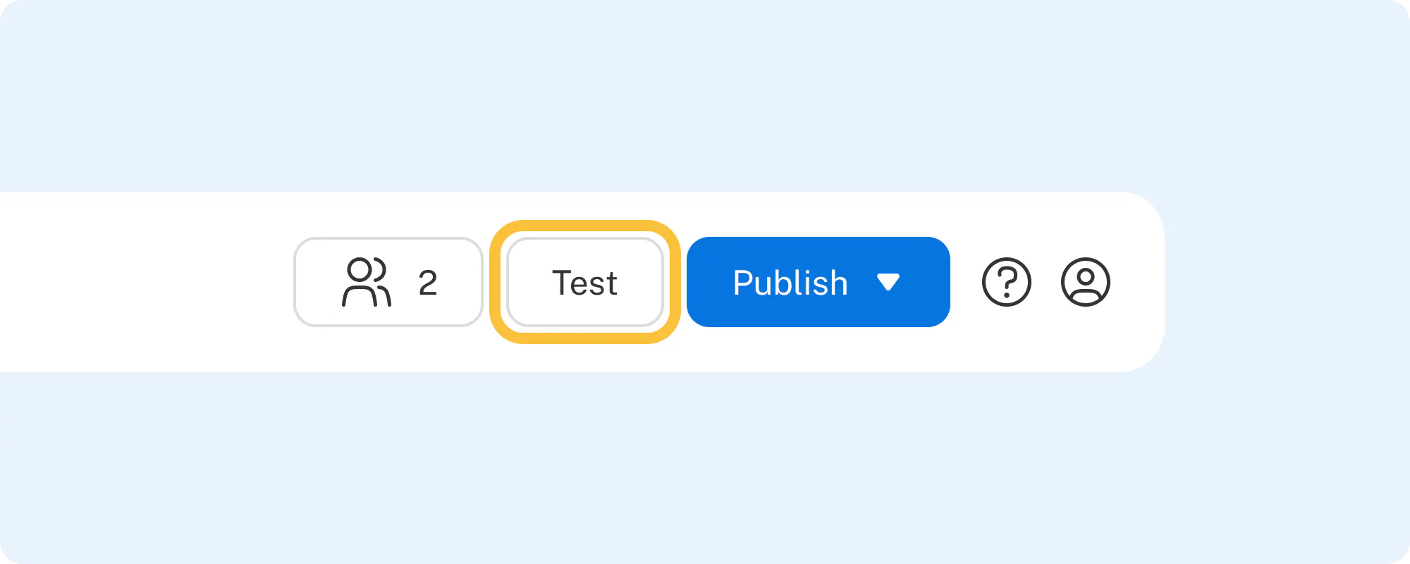 Test survey