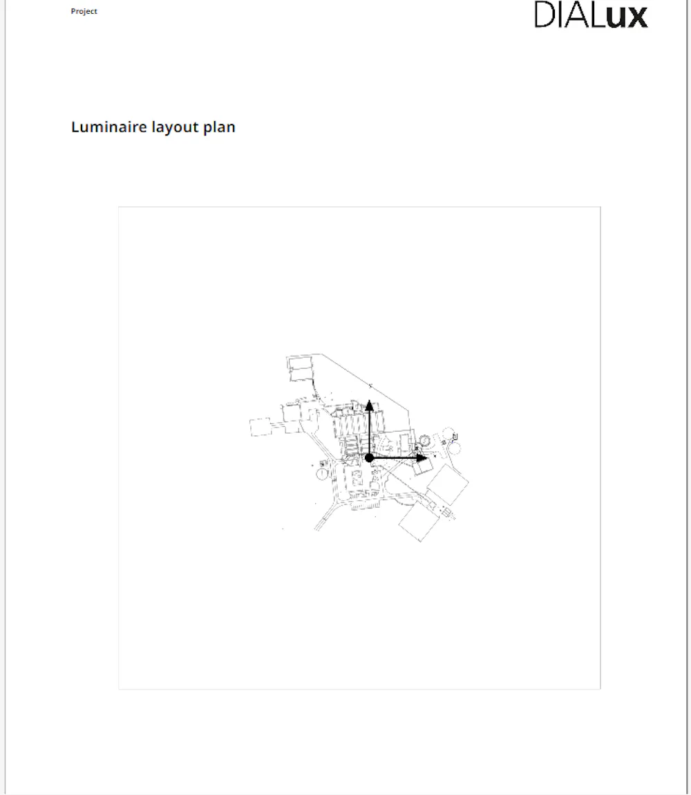 Documentation Issue/ Luminaire Layout Plan Appears Small