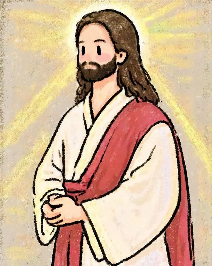 붉은 옷을 입은 예수 그림