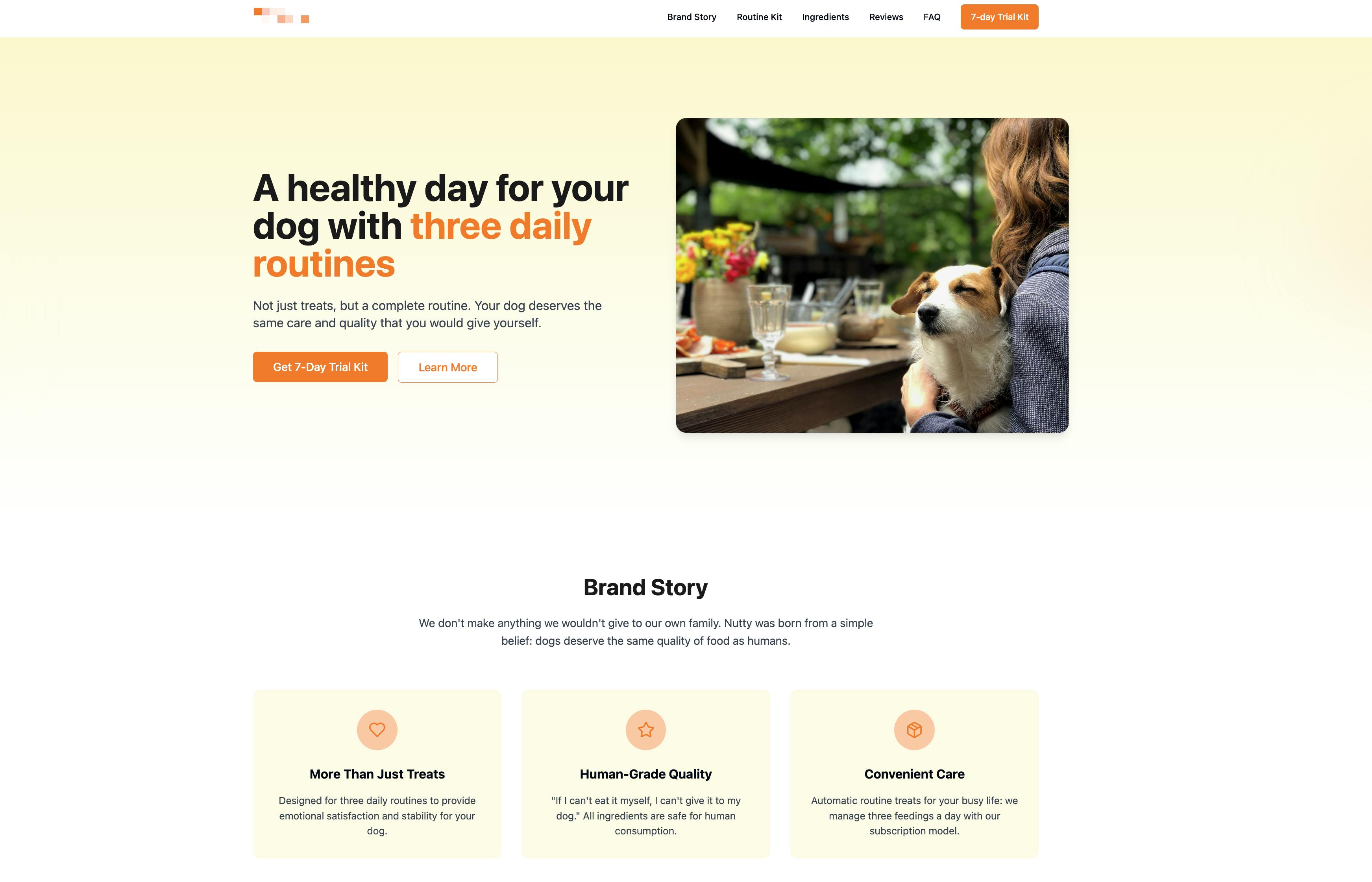 개 손질 사업을위한 웹 사이트 디자인