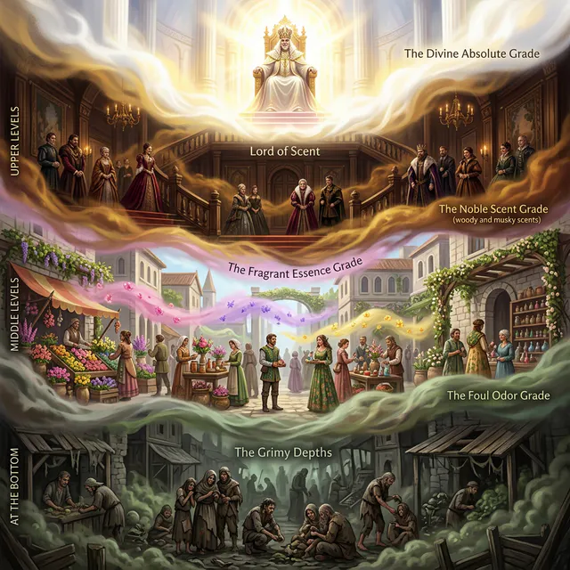 왕의 삶의 여러 단계를 보여주는 포스터