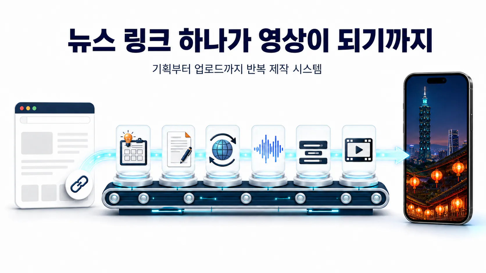 한국어 문자가 적힌 휴대전화와 한국어 문자가 적힌 휴대전화