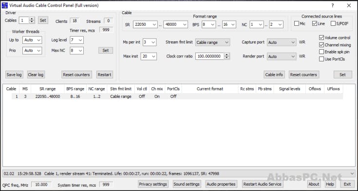 Virtual Audio Cable Full Version