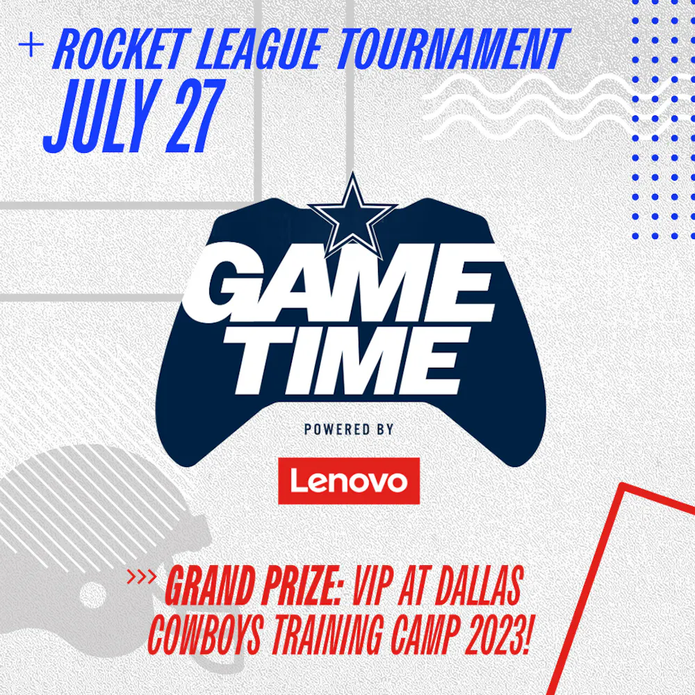 Cowboys Game Time Powered by Lenovo - Register to Play Now