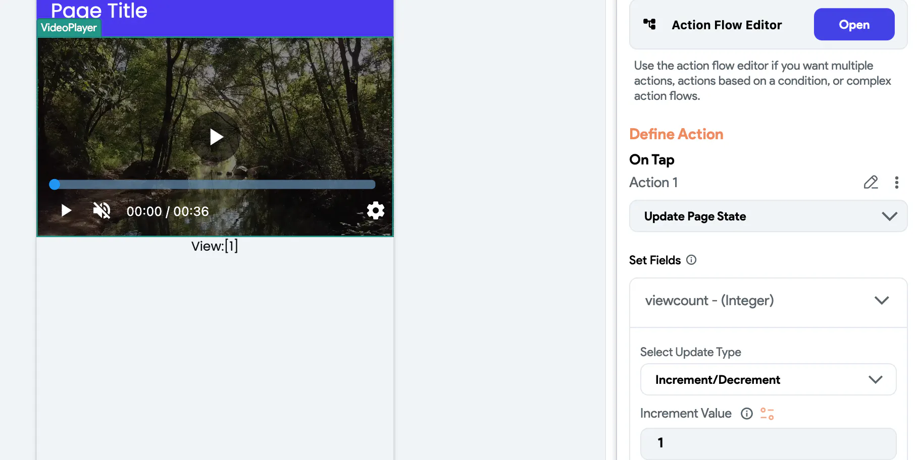 How to do video view count?