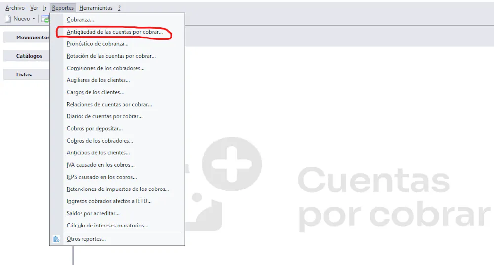 Editar formas de reportador