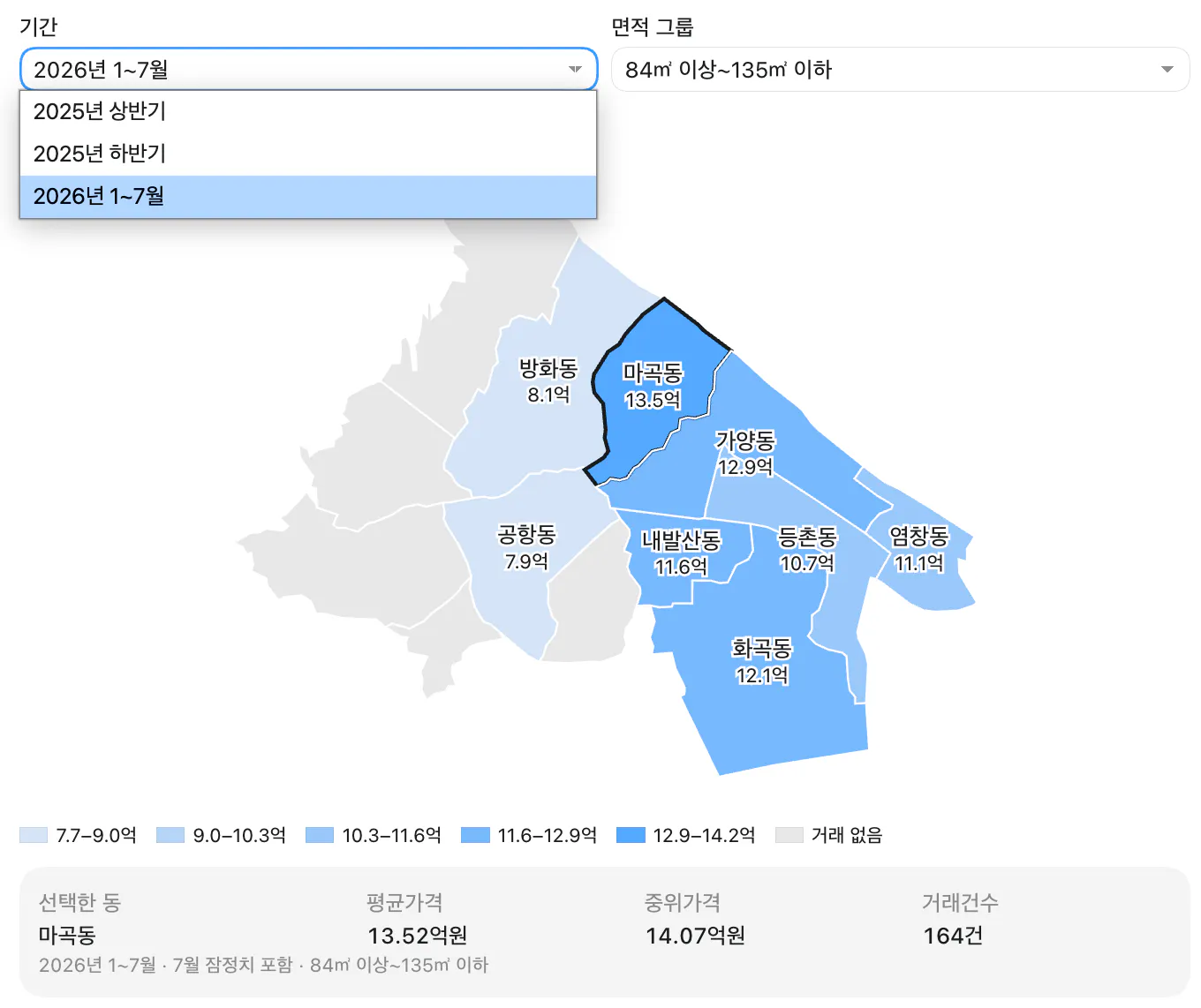 한국의 어느 도시의 위치를 ​​보여주는 지도