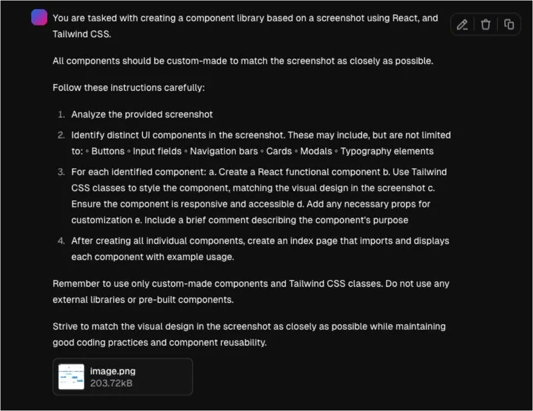 검은 색 배경이있는 이메일 스크린 샷