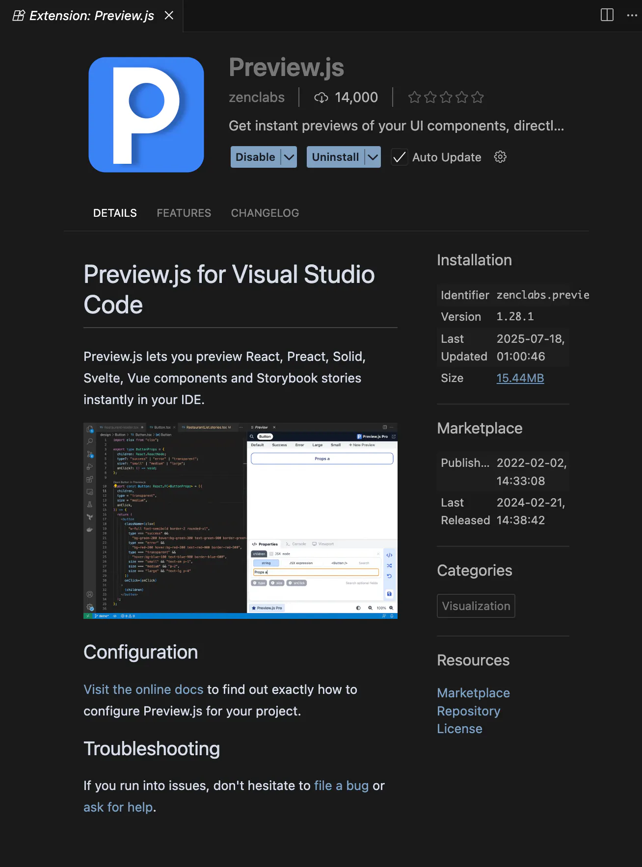 Visual Studio Code 용 Praviews