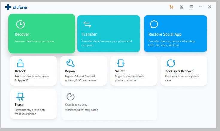 Wondershare Dr.Fone Toolkit for iOS and Android Registration Code