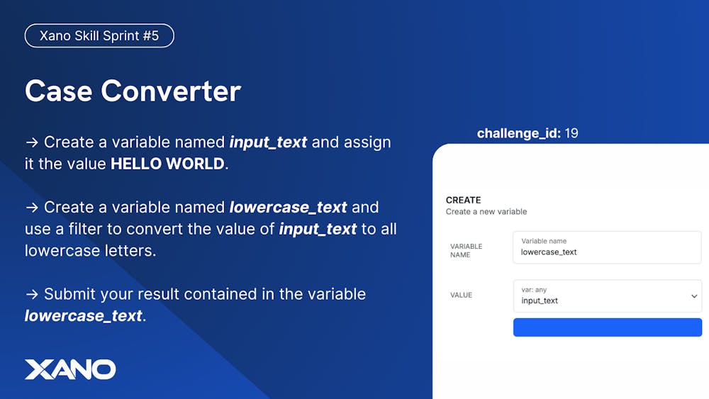 Challenge 19 Case Converter