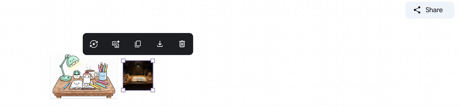 벽난로와 램프가 있는 방의 사진