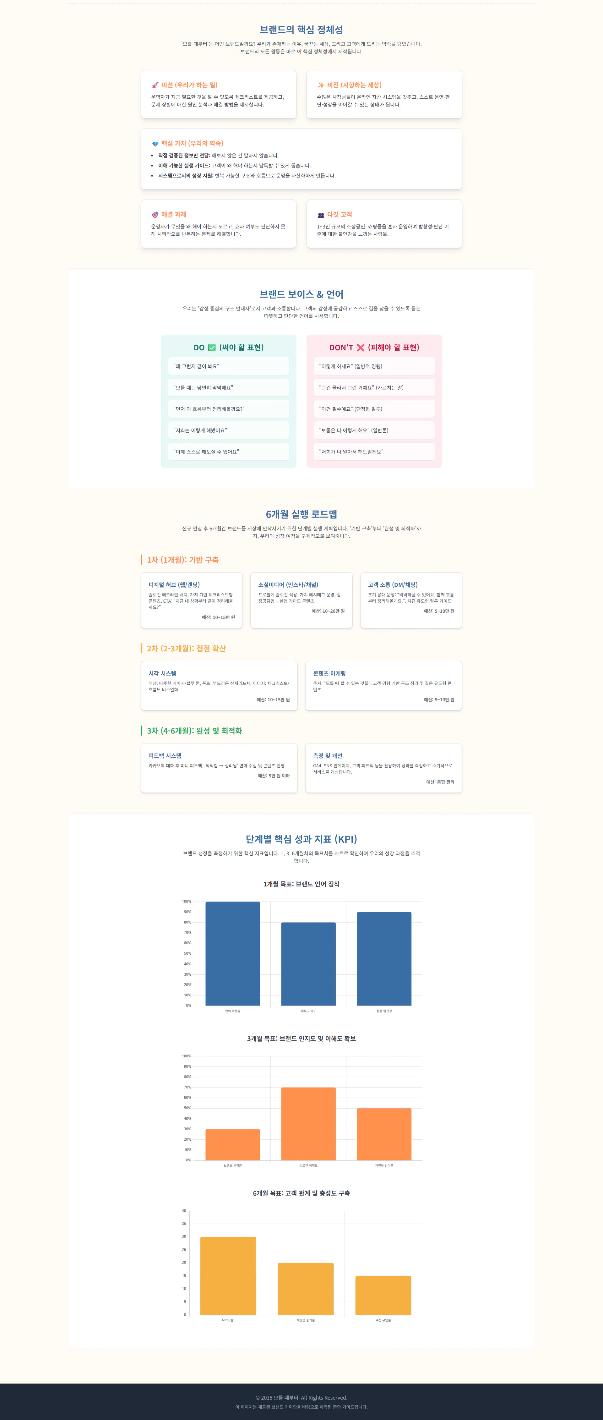 색상이 많이있는 웹 페이지