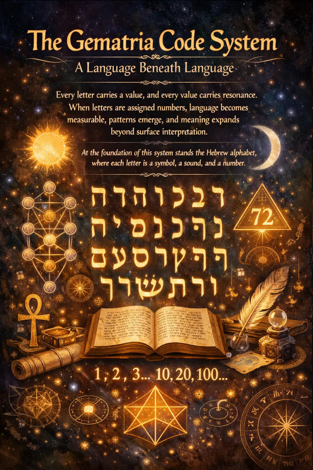 The Gematria Code System — A Language Beneath Language