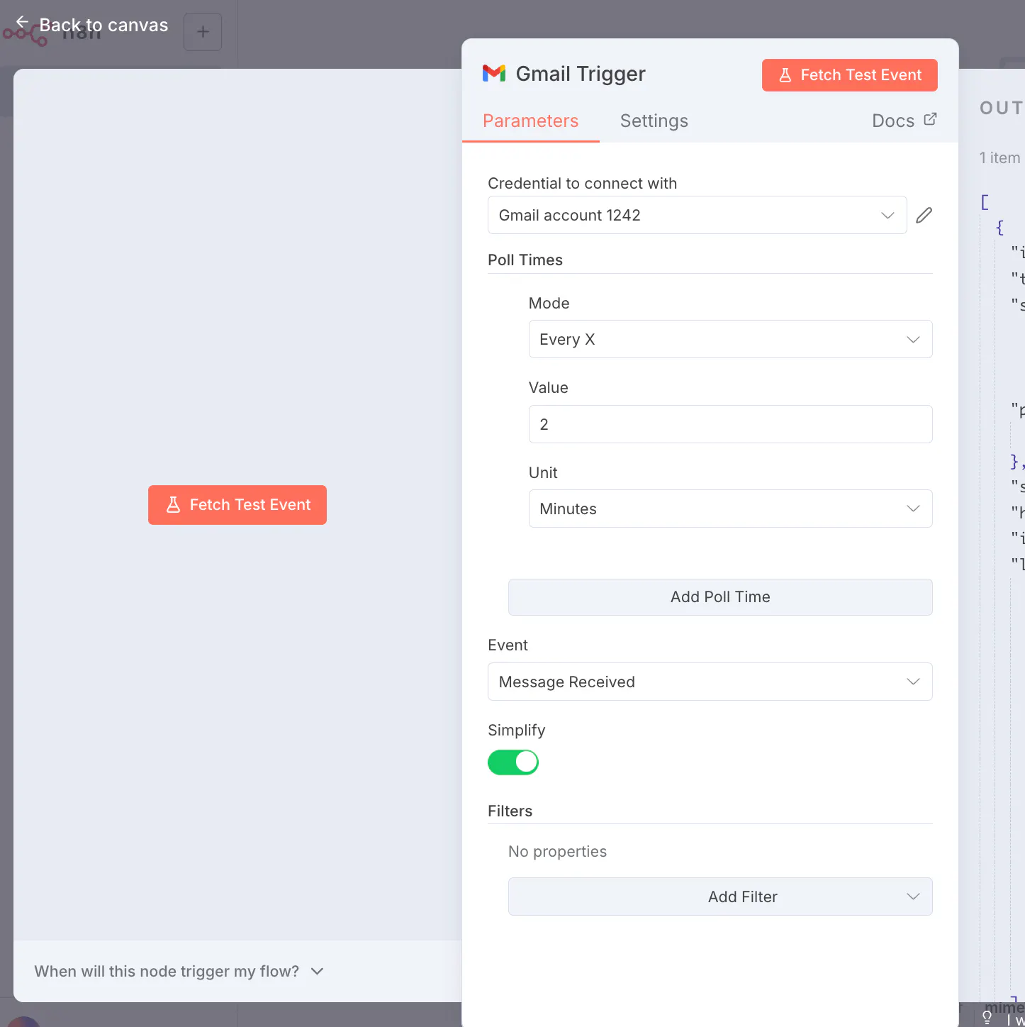 jQuery 플러그인의 설정을 보여주는 웹 페이지의 스크린 샷