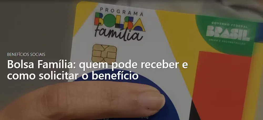 Quem pode receber o Bolsa Família?