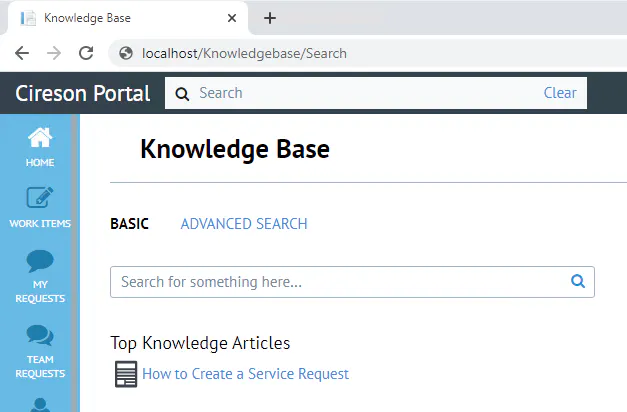 How To: Access and Use the Knowlegebase Search Page