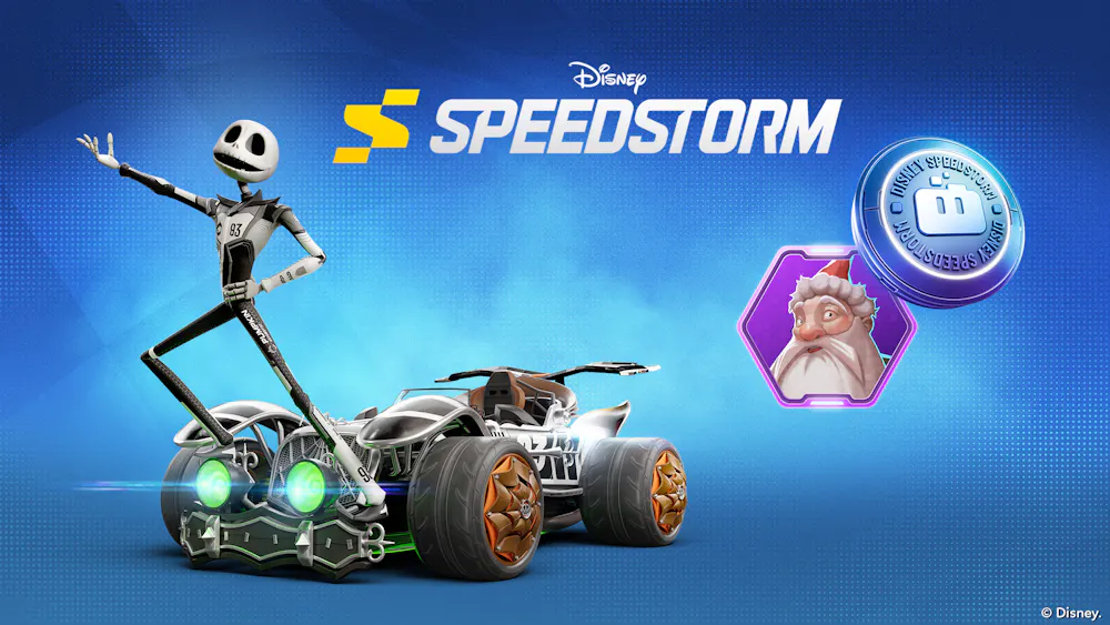 [Epic Games] (DLC) Disney Speedstorm - Monochromatic Pack -- Racer Jack ...