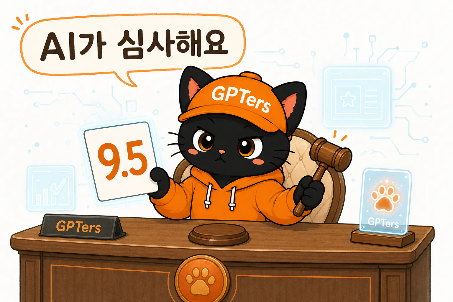 AI 에이전트 심사위원 - 뽀짝이