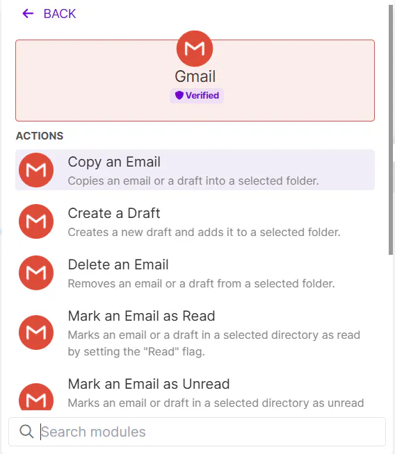 이메일 작성 방법을 보여주는 Gmail 앱 스크린샷