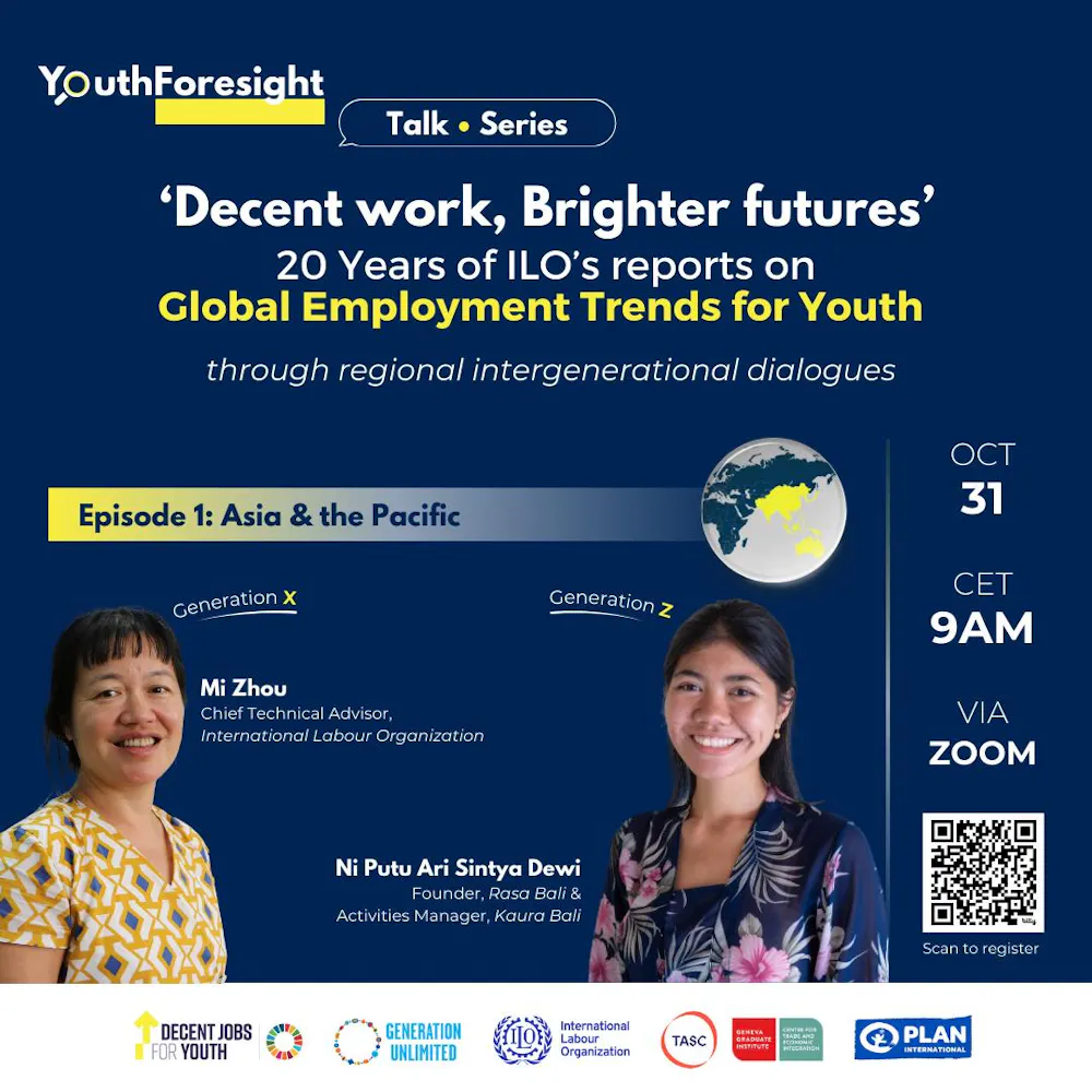 Only 3 more days to sign up for the first Talk Series on ‘Decent Work ...