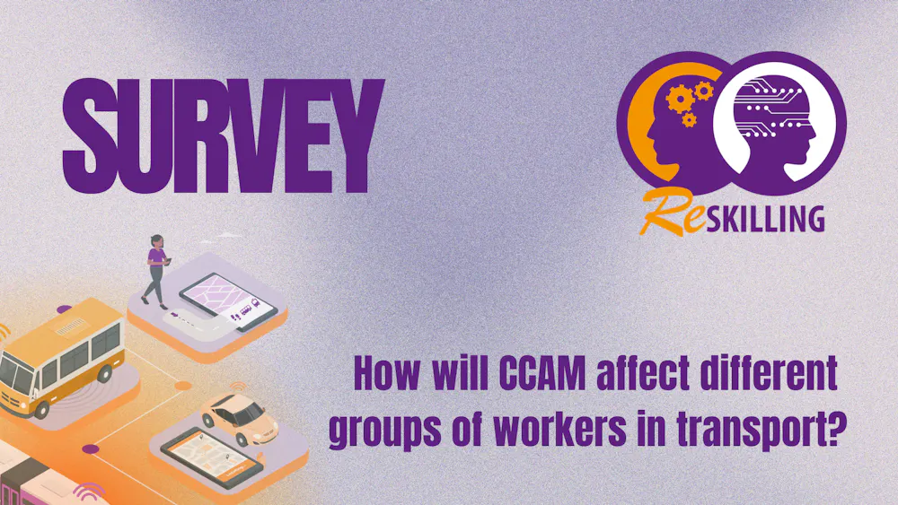 Survey - How might CCAM transform jobs and skills in the transport sector?