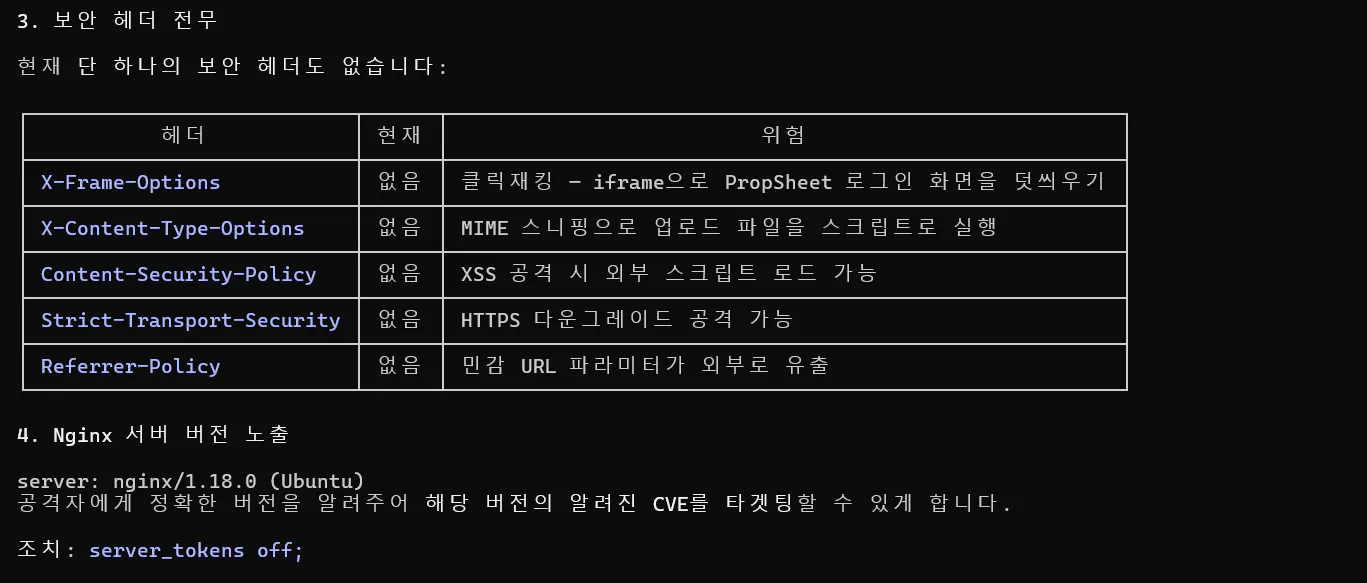 한국어 메뉴 스크린샷