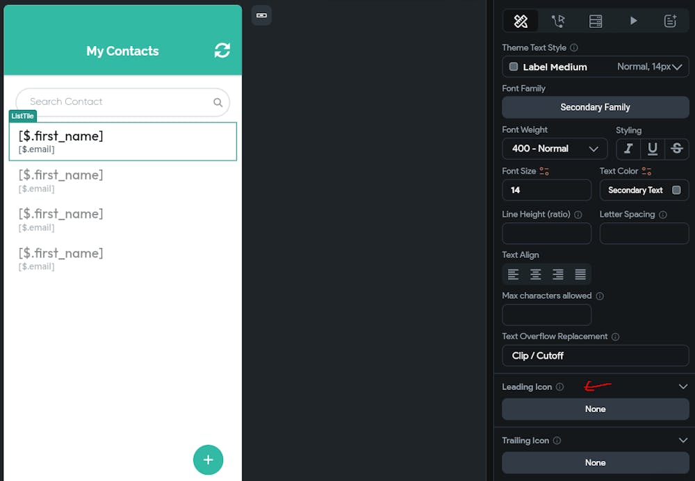 Need Help Setting a Dynamic Leading Icon with JSON Path in a ListTile ...