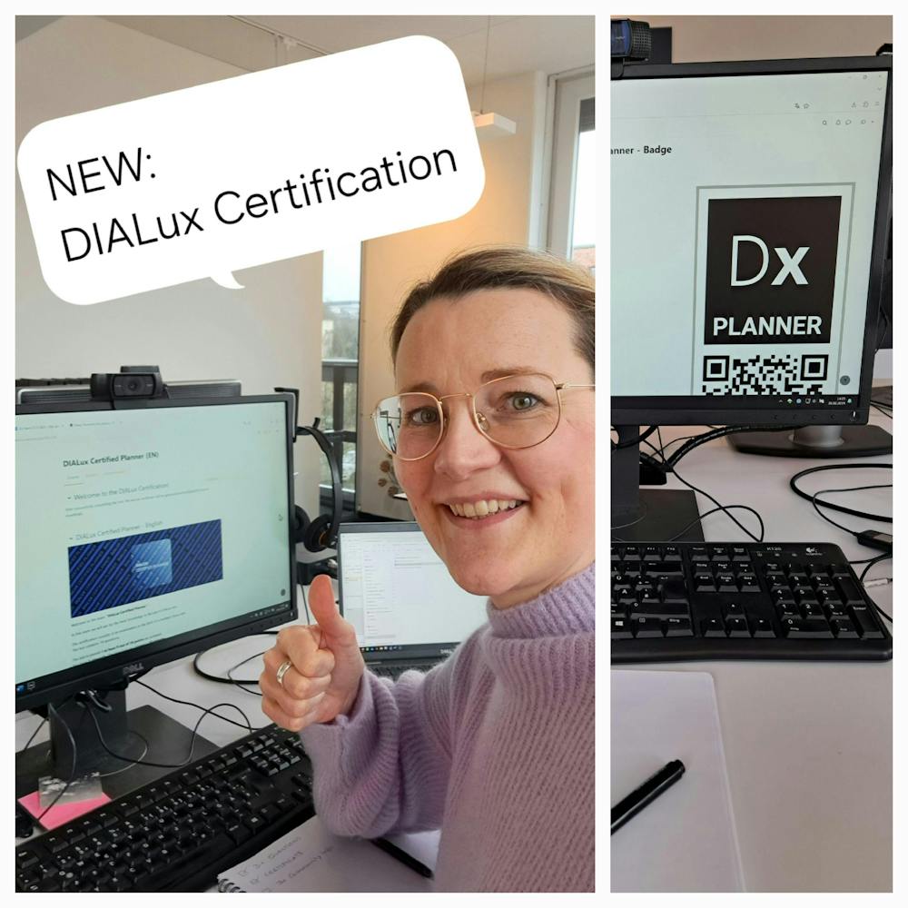 New DIALux User Certification 🎉