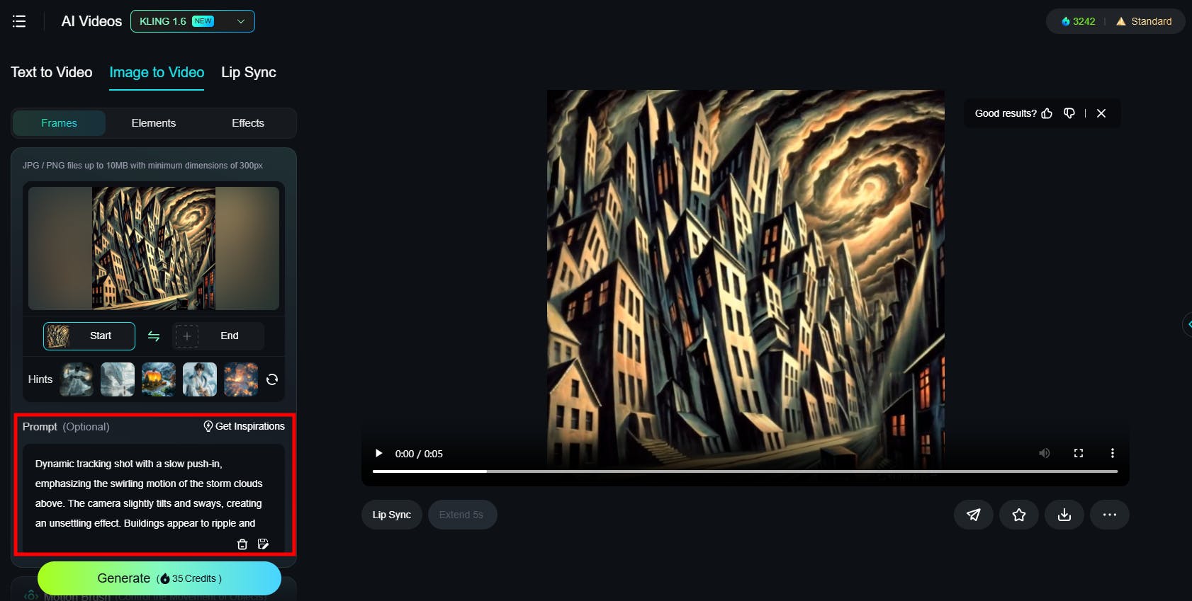 컴퓨터 화면에서 비디오 편집기의 스크린 샷