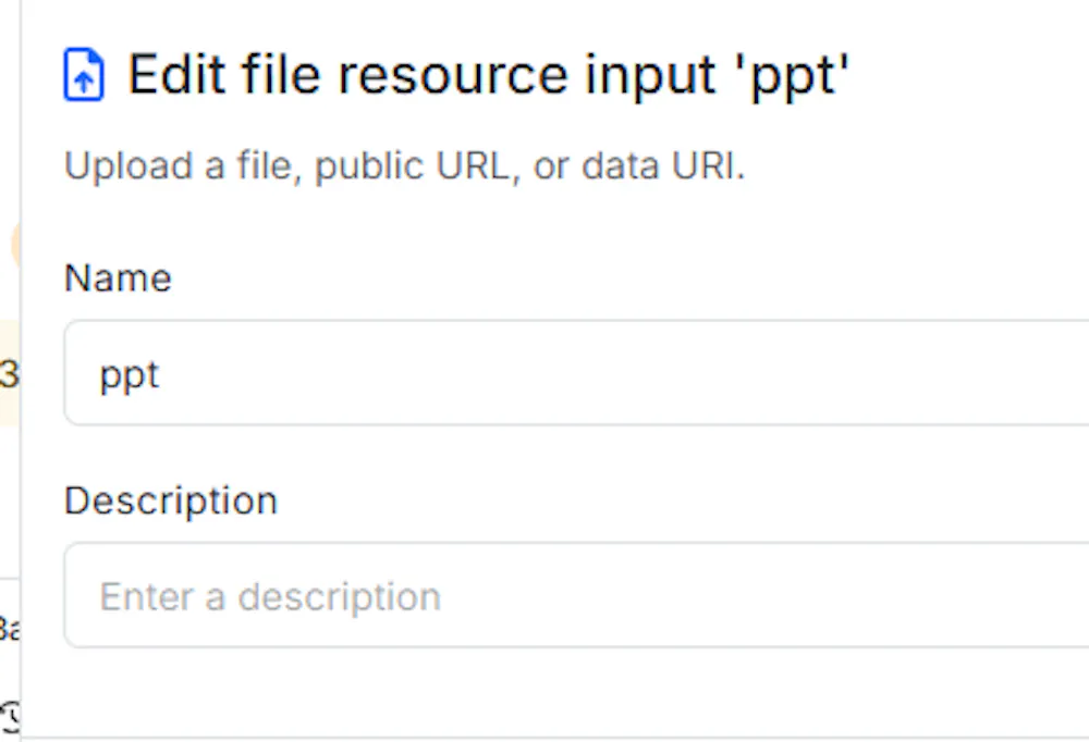 file upload
