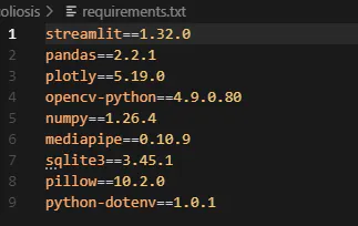 파이썬 프로그램의 스크린 샷