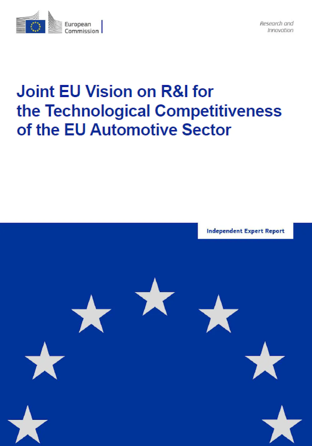 Report: EU automotive R&I vision: competitiveness, innovation and workforce transformation
