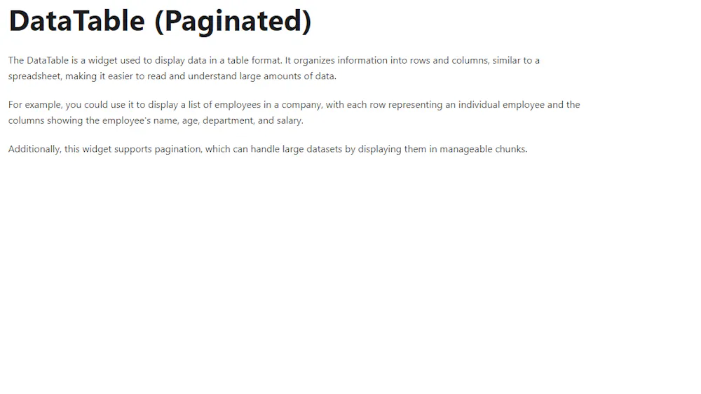 Flutterflow app gets stuck in Chrome browser when loading DB table from ...