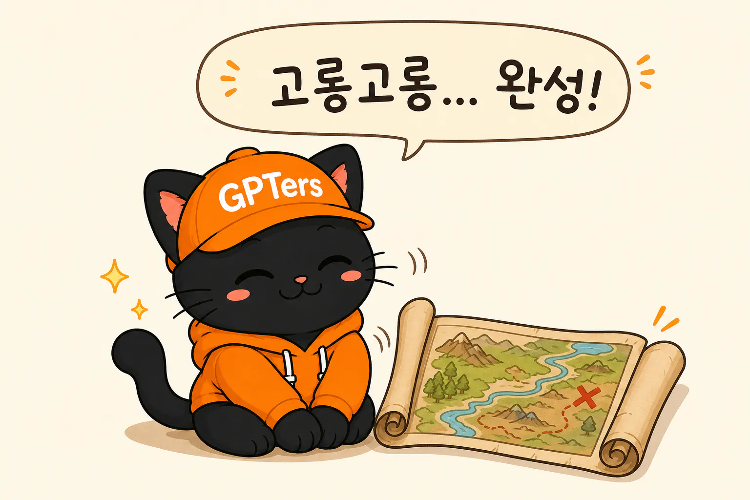 감사 완료 — 골골송 부르는 뽀짝이