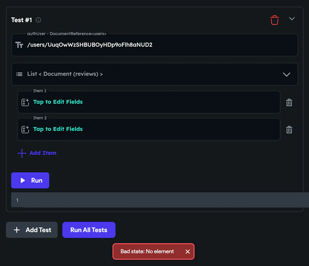 Return nothing in my custom function