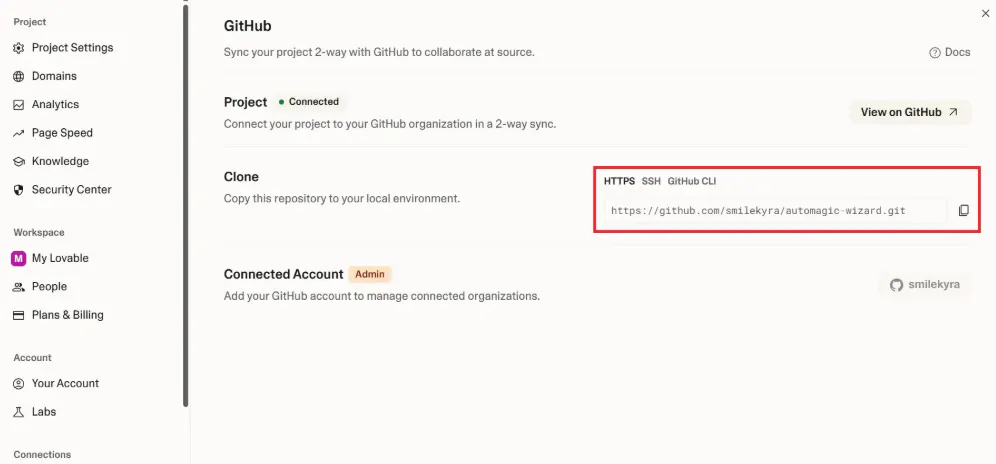 강조 표시된 설정이있는 WordPress 페이지의 스크린 샷