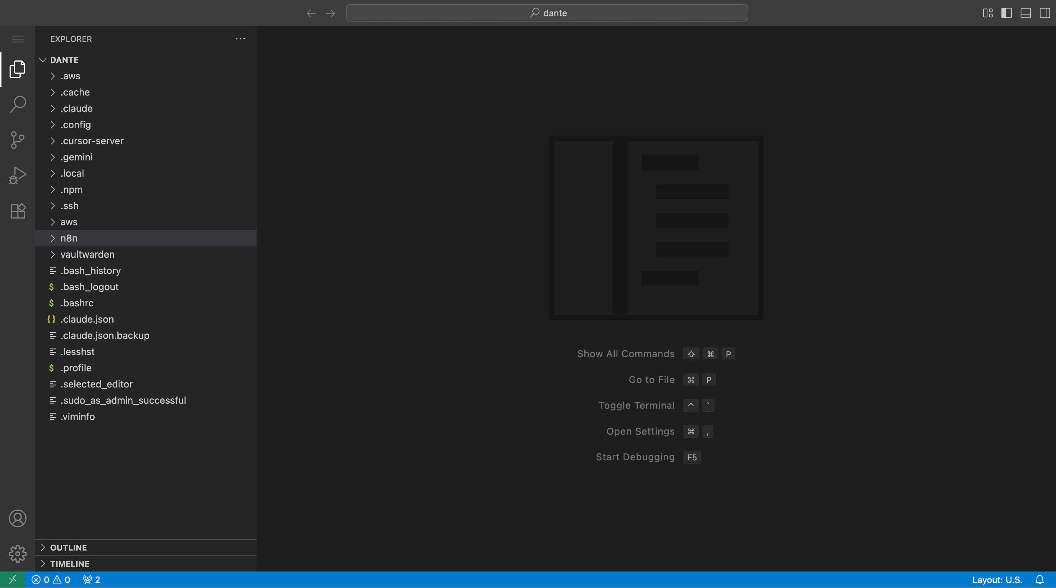 검은 배경이있는 컴퓨터 화면의 스크린 샷