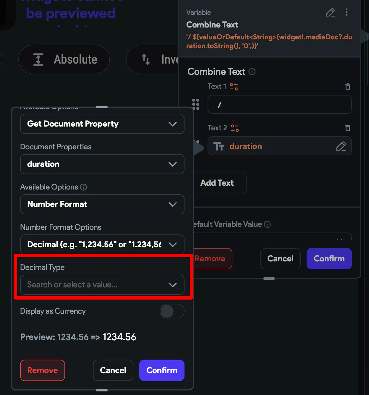 Number Format Red Screen Bug