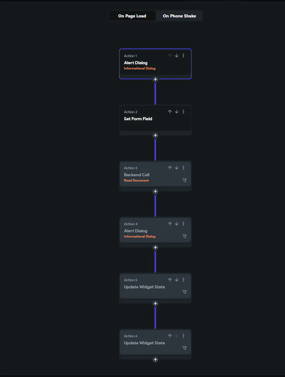 Problem with reopening page after update (On Page load is not called)