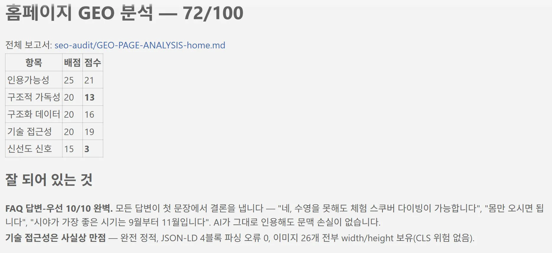 ggo 7100이라는 단어가 포함된 한국 웹사이트의 스크린샷