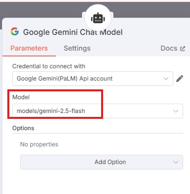 Google Gemini 채팅 모델