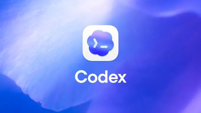 파란색 배경에 코덱스 로고