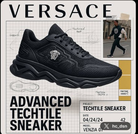 Versace Advanced Techtile Sneaker
