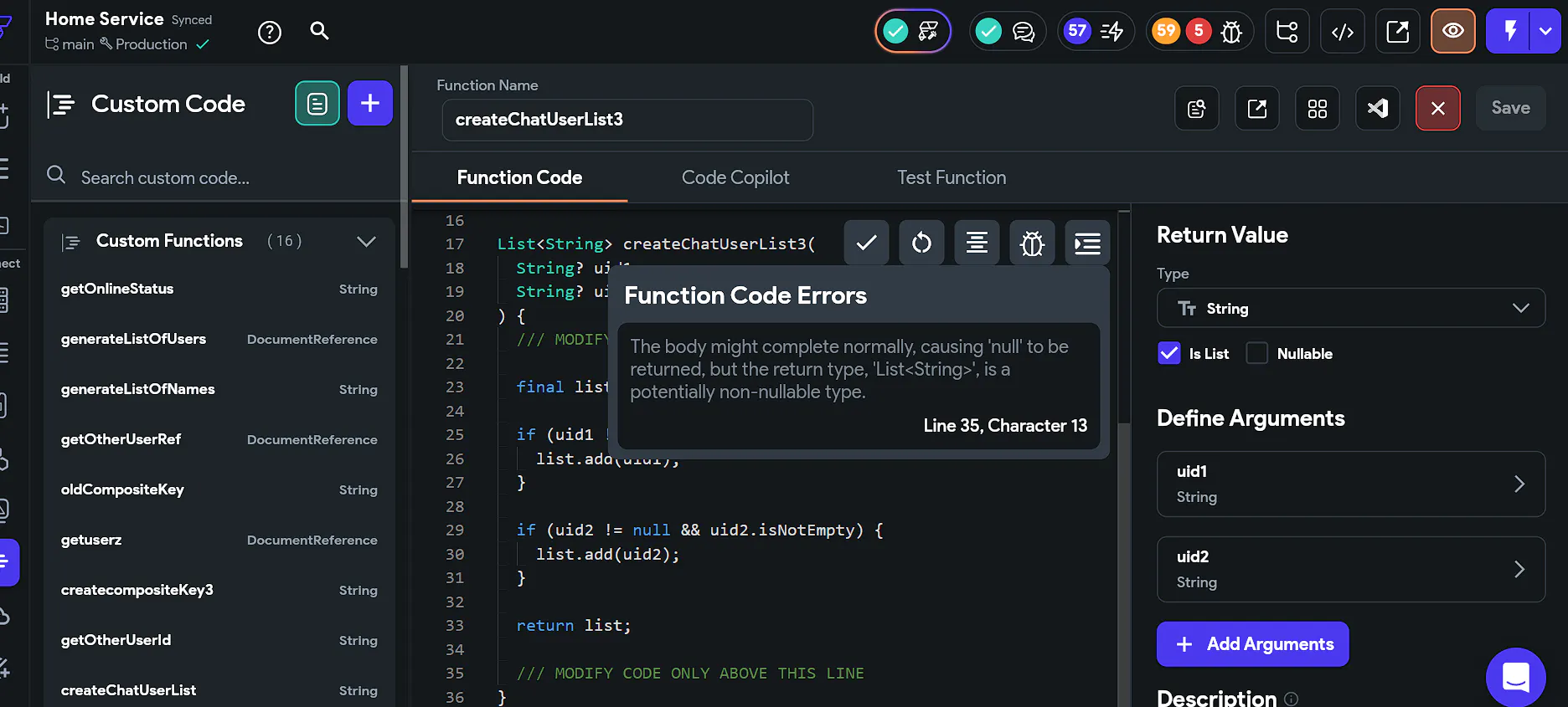 All my custom functions which were working are failing to work after ...
