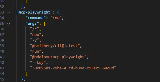 브라우저에서 CSS 파일의 스크린 샷