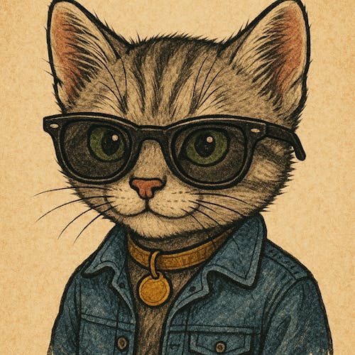 Cool Kitten - Max Meowster