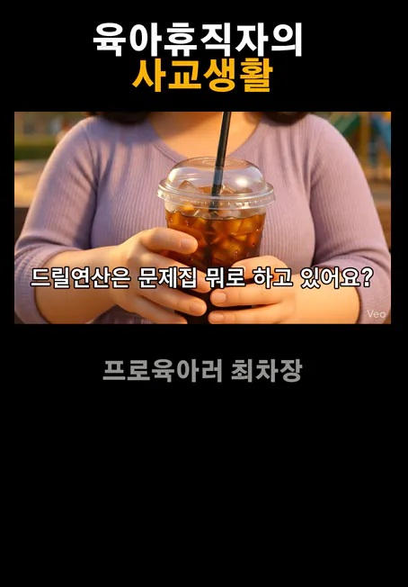 여자가 커피 한 잔을 들고 있다