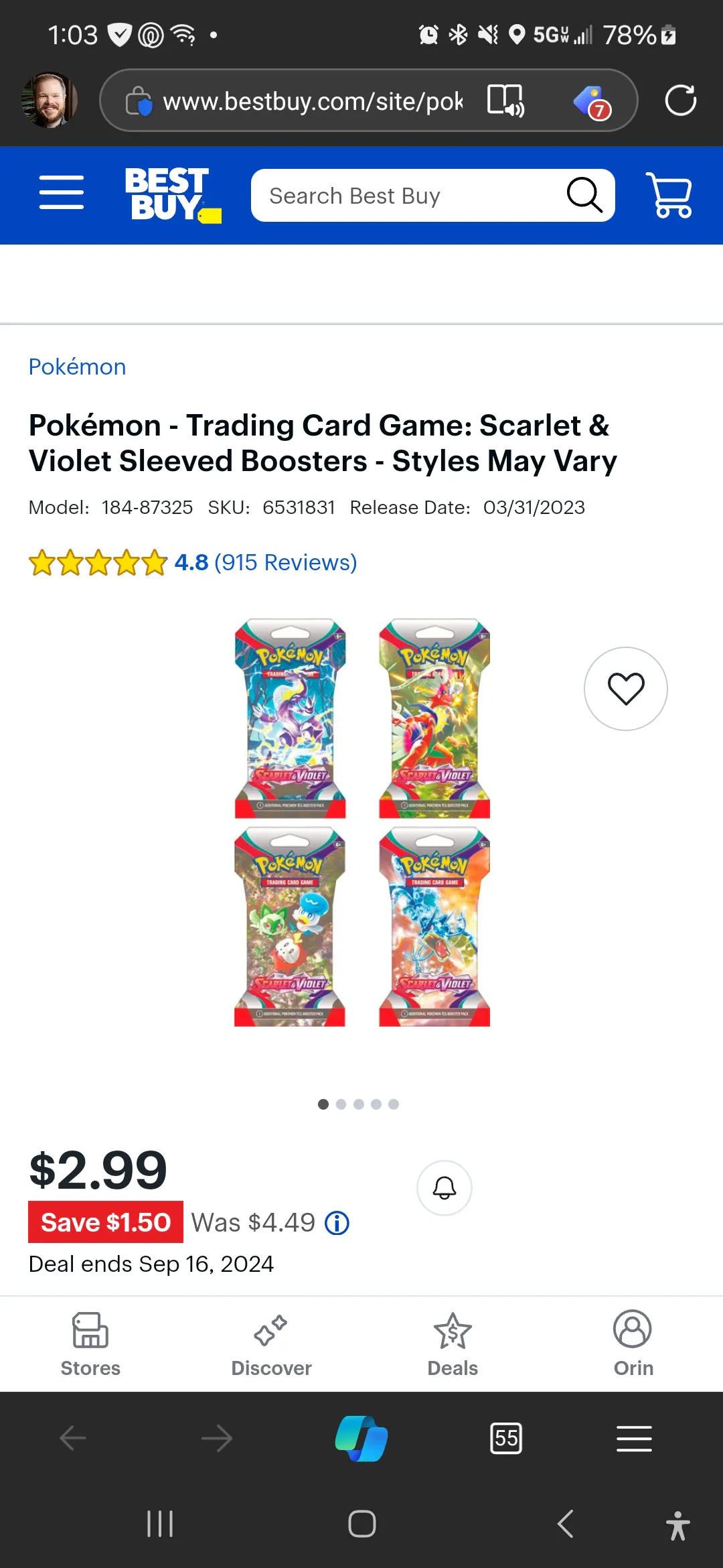 Pokmon TCG Deals - Pok Collab